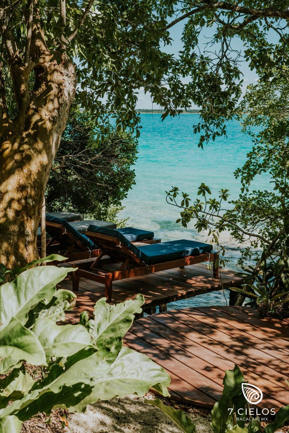 7 Cielos Bacalar. Exterior foto