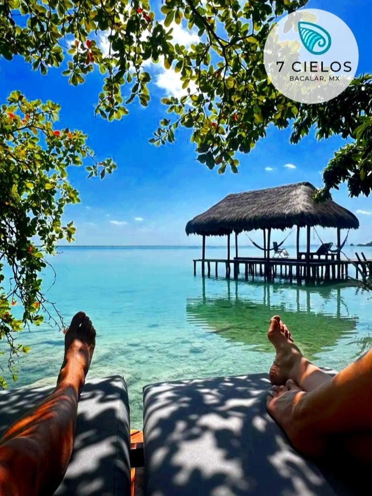 7 Cielos Bacalar. Exterior foto