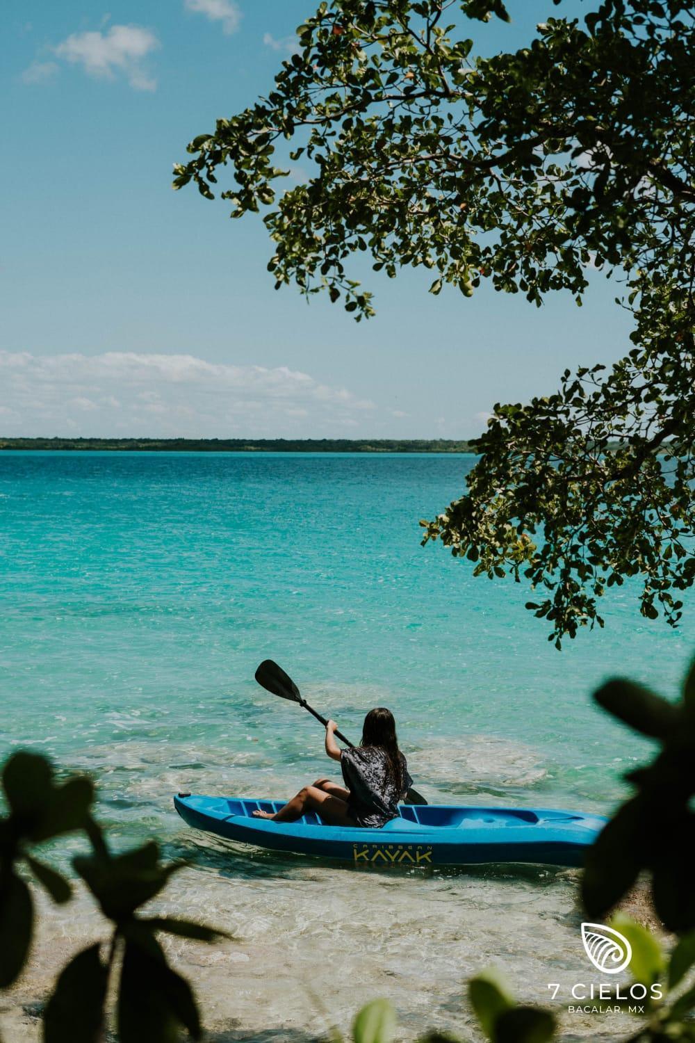 7 Cielos Bacalar. Exterior foto