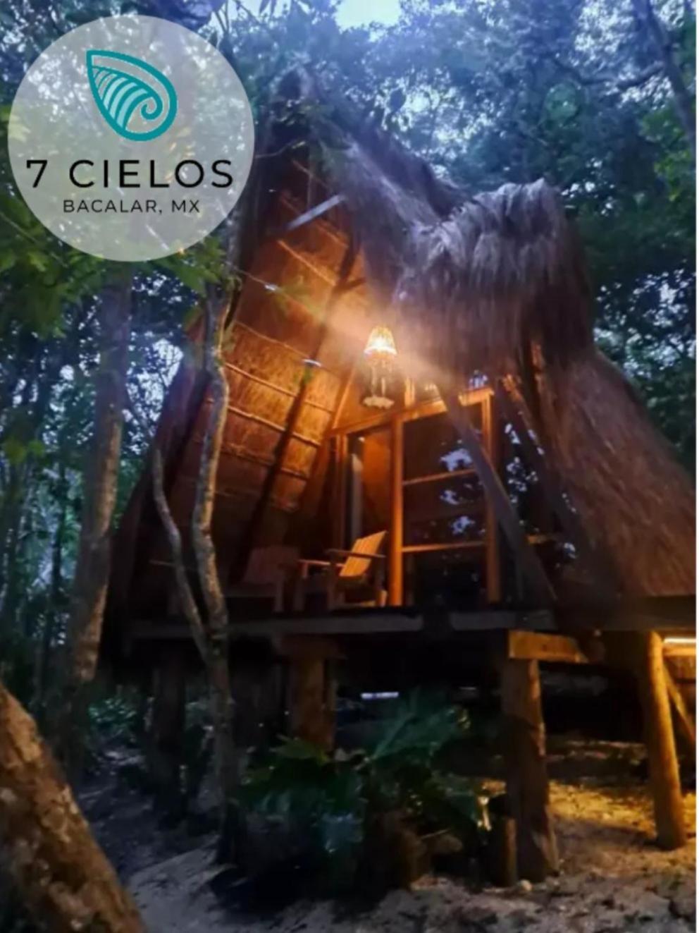 7 Cielos Bacalar. Exterior foto