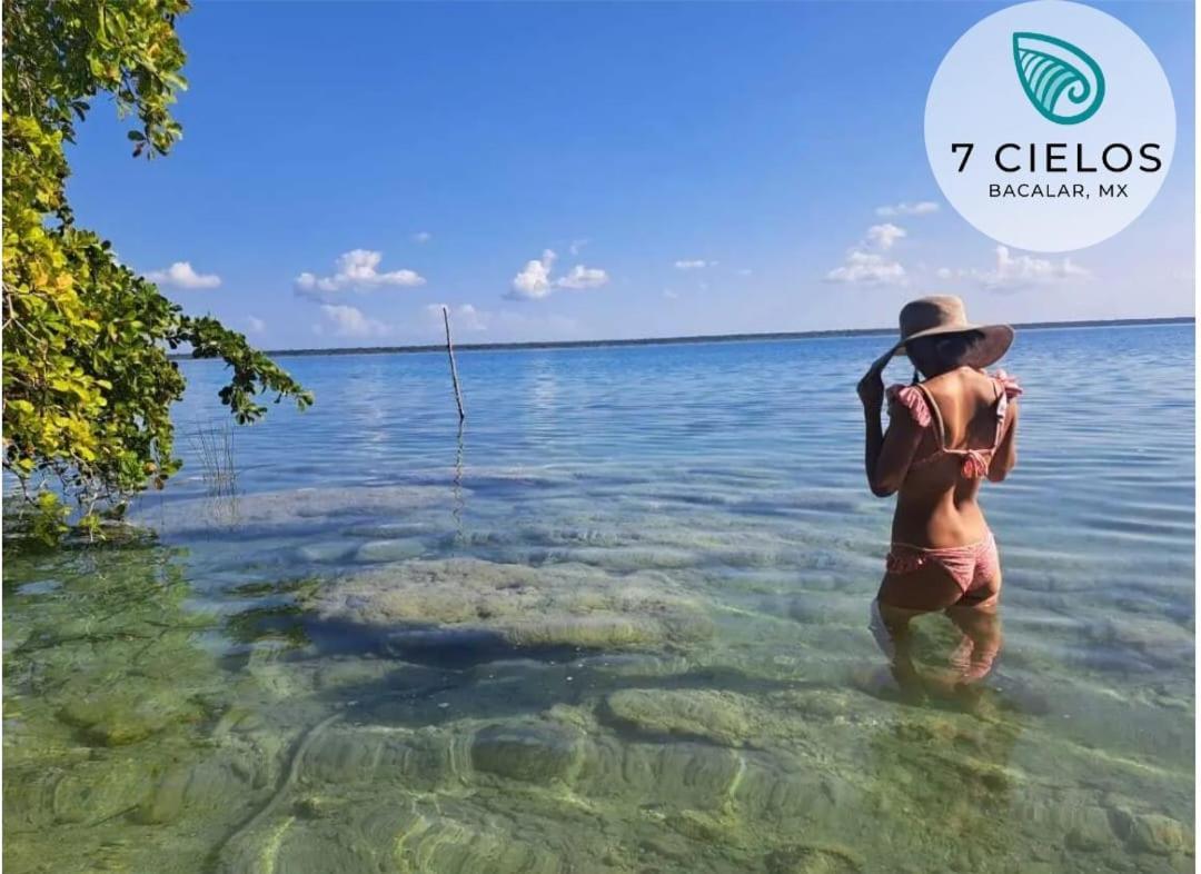 7 Cielos Bacalar. Exterior foto