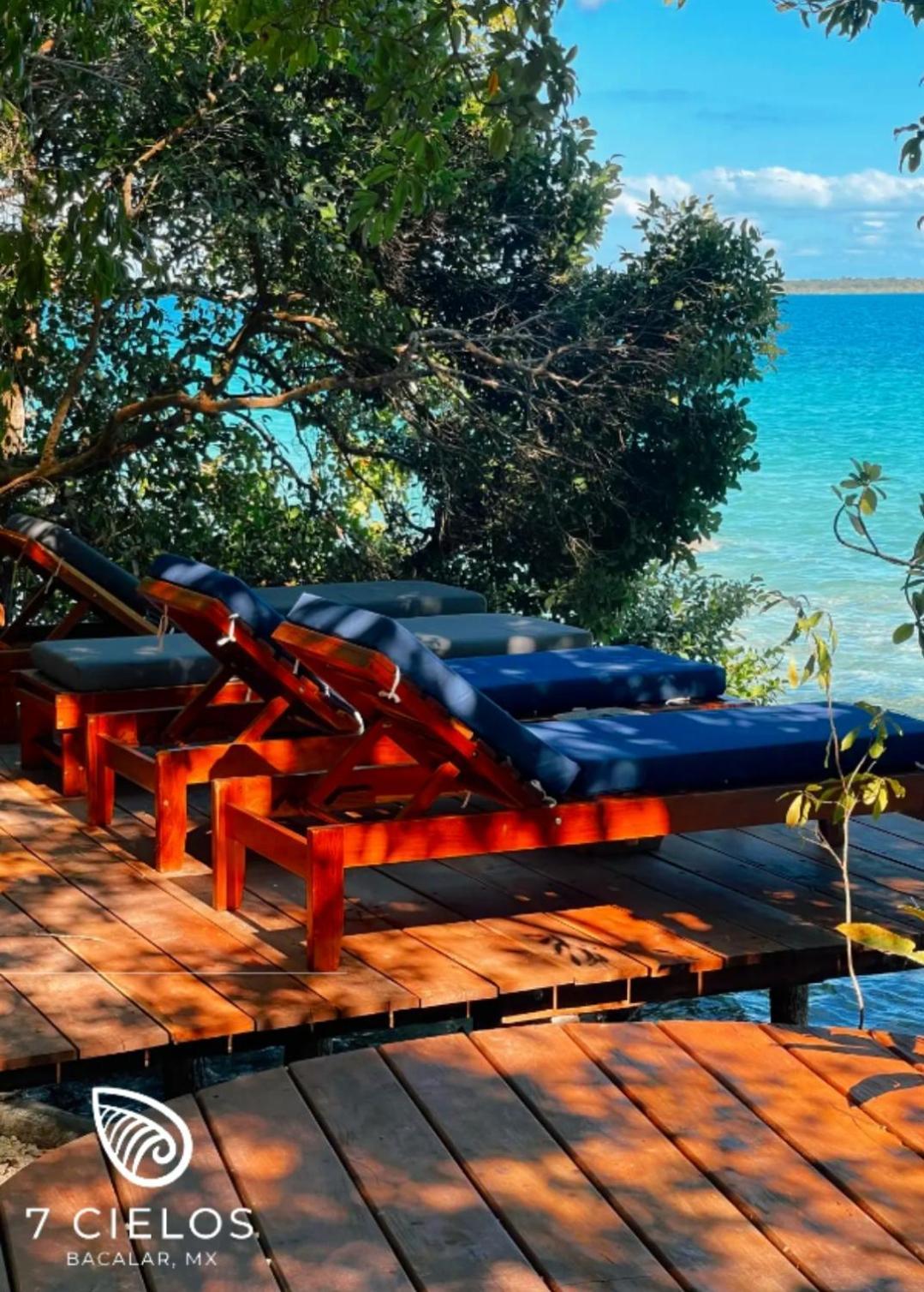 7 Cielos Bacalar. Exterior foto