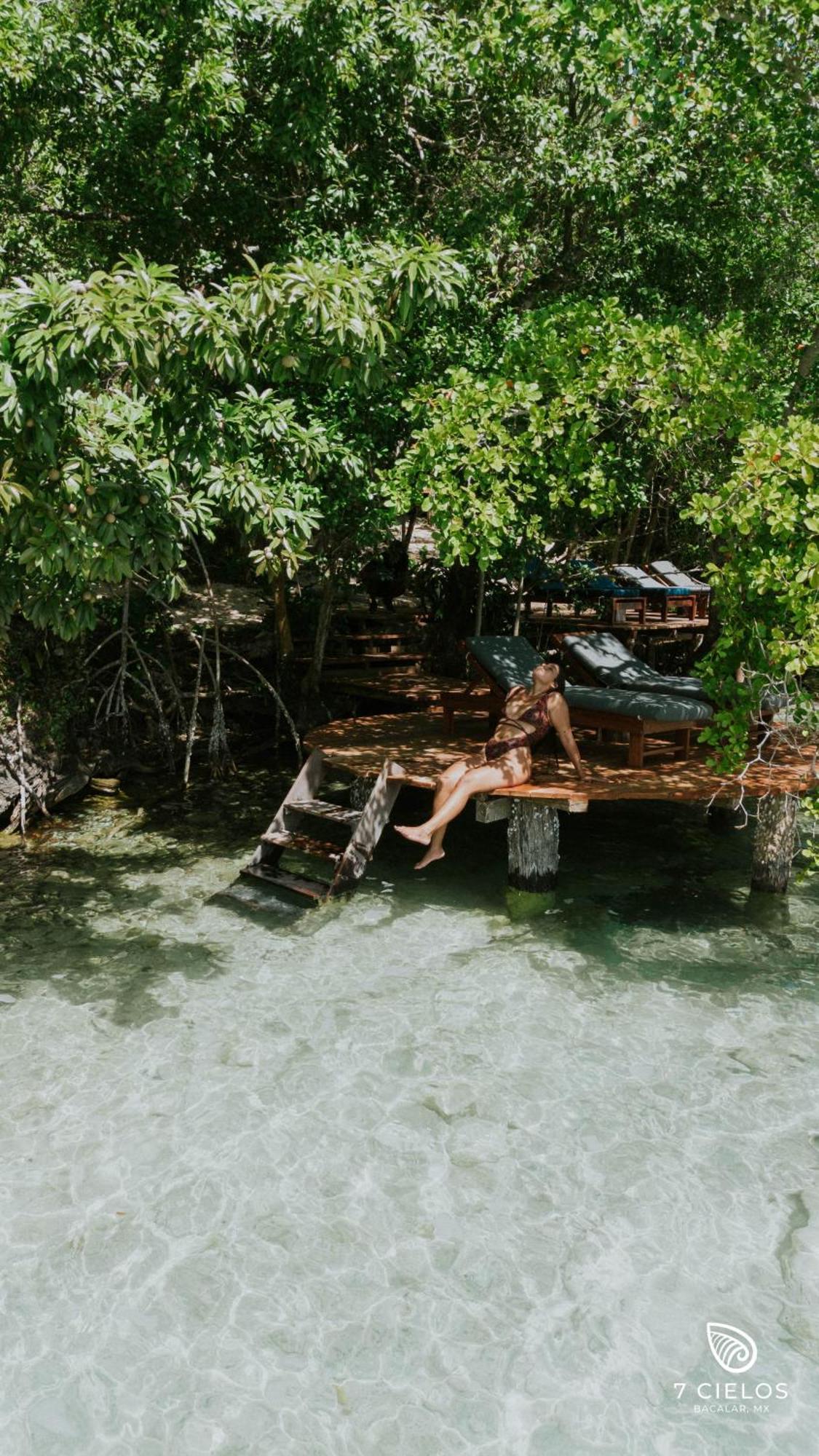 7 Cielos Bacalar. Exterior foto
