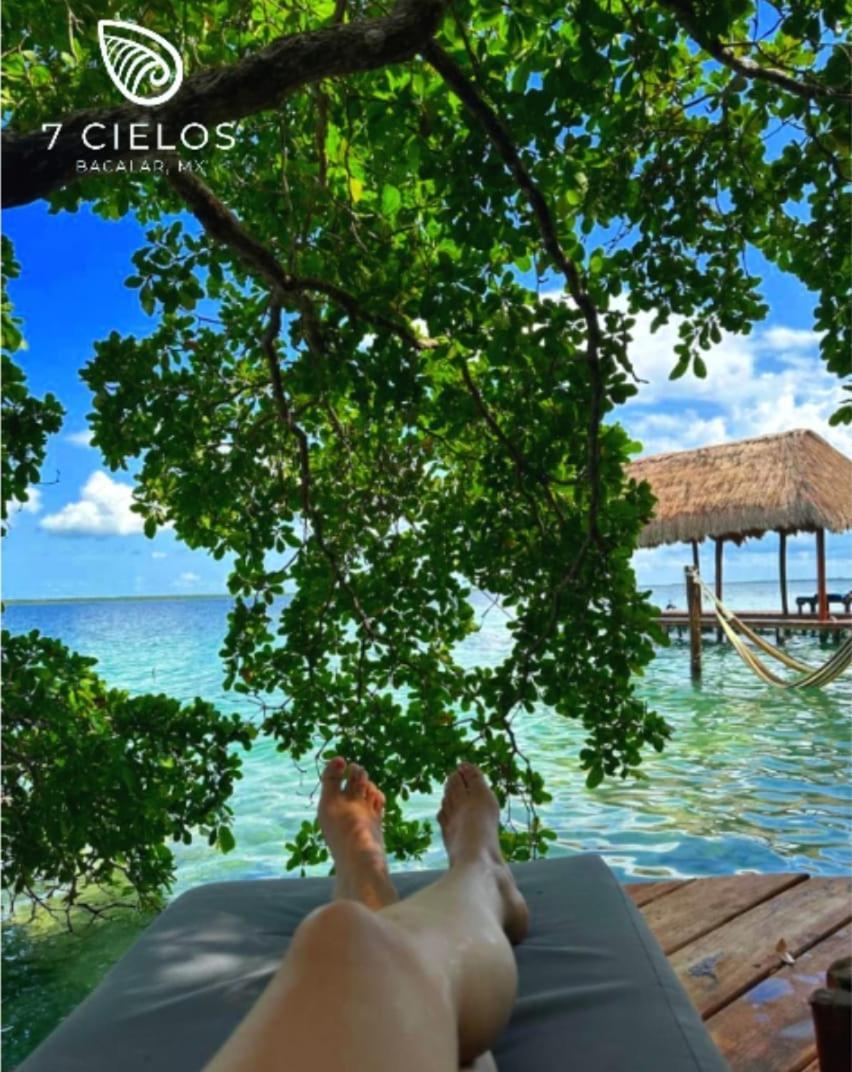 7 Cielos Bacalar. Exterior foto